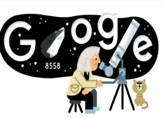 Google celebrates Astrophysicist Margherita Hack's birthday with a doodle