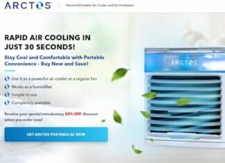 Arctos Portable AC - Stay Cool And Comfortable With Rapid Air Cooling!