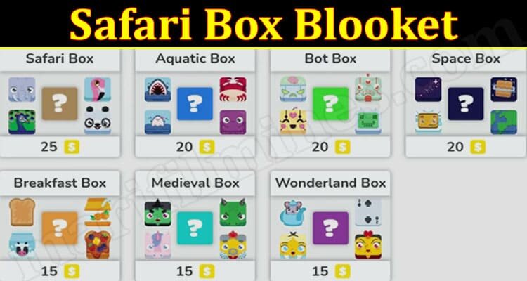 Safari Box Blooket (Feb 2022) Find Out What's Inside The Box?
